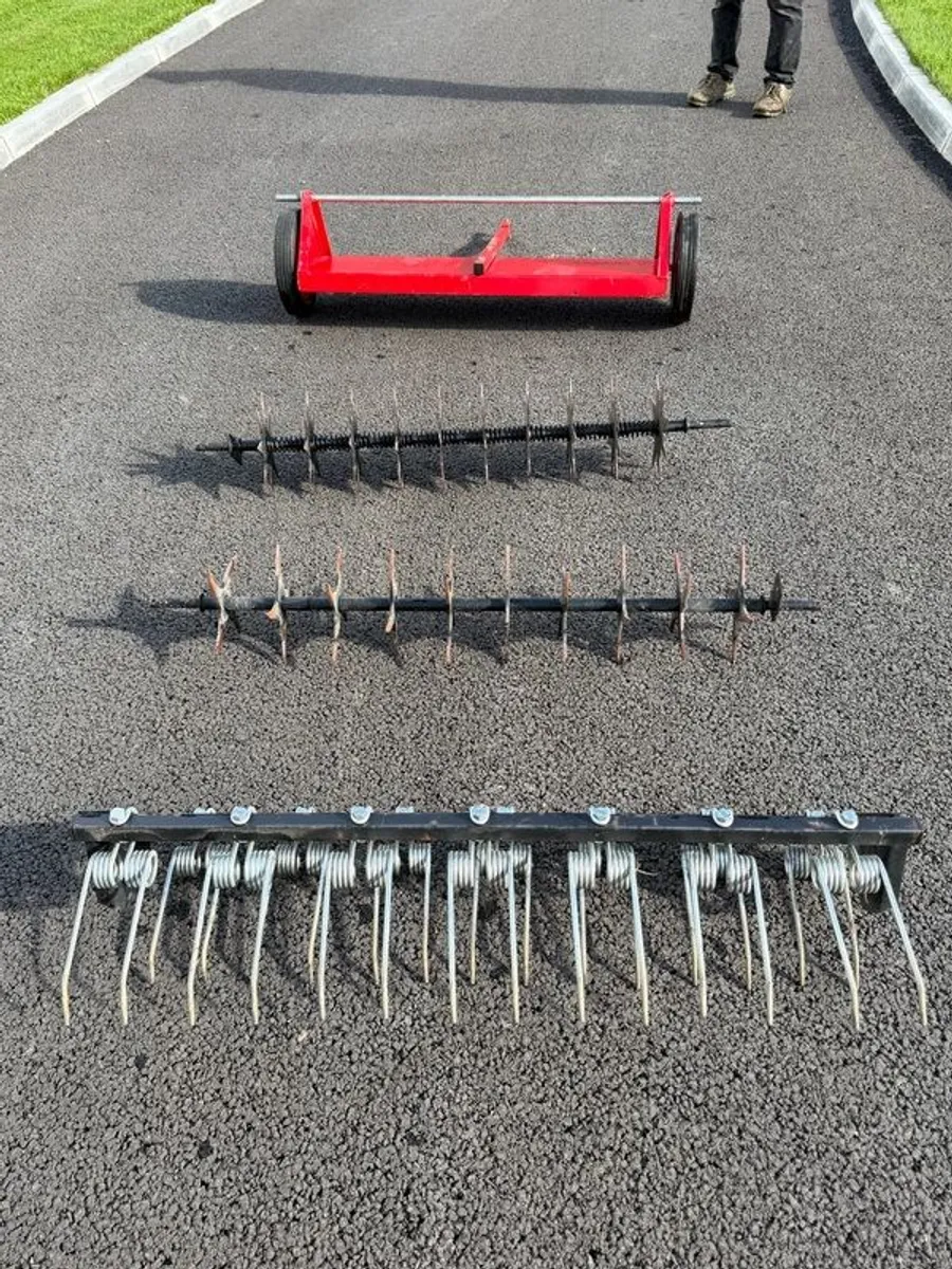 SCH Slitter, Aerator, Dethatcher - 40" Grass Care System - Image 2