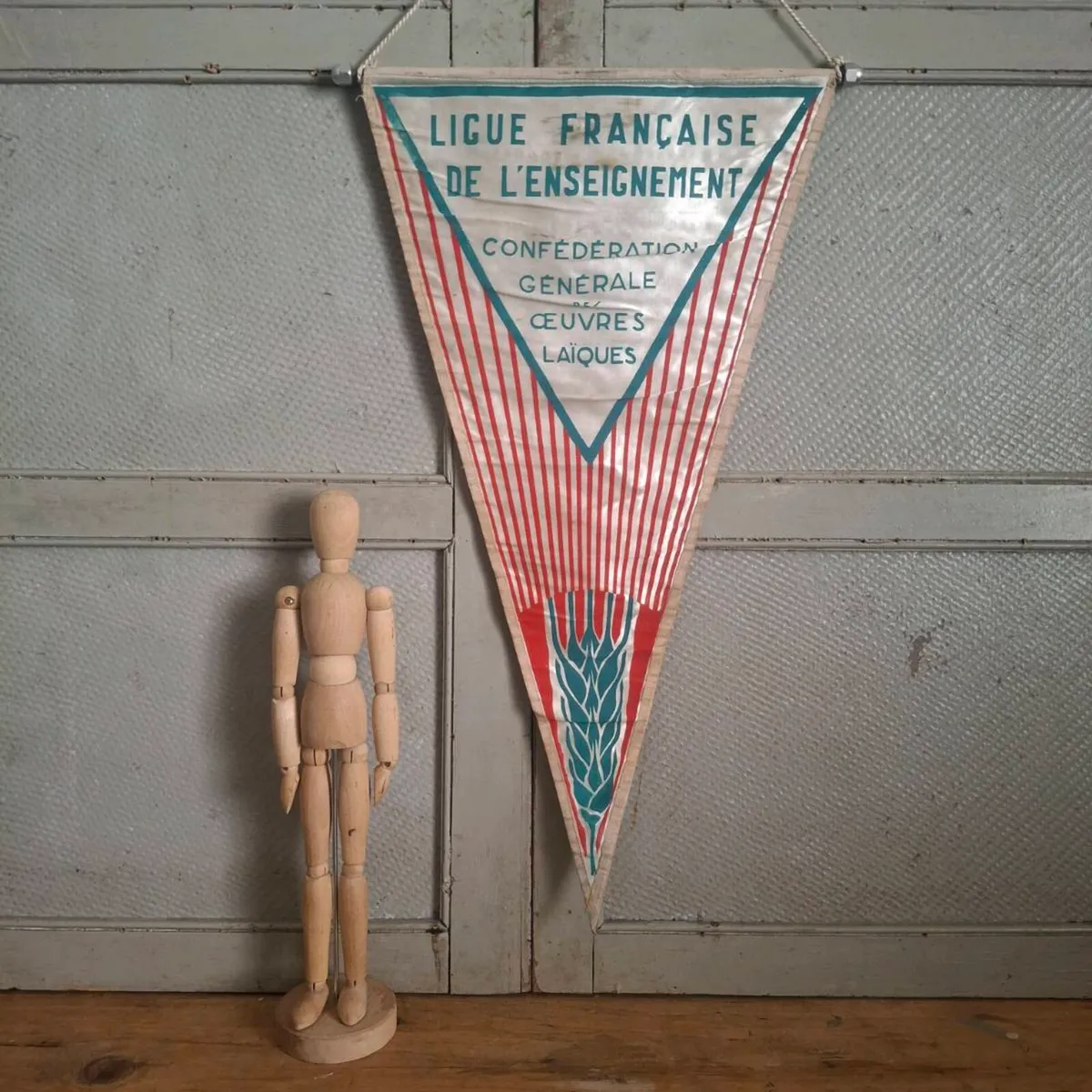 1962 French Basketball Pennant - Image 2