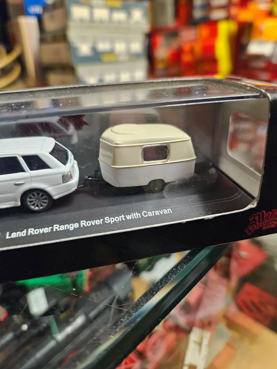 Corgi Schuco Range Rover and Caravan - Image 2