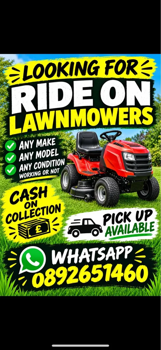 ride on lawnmowers