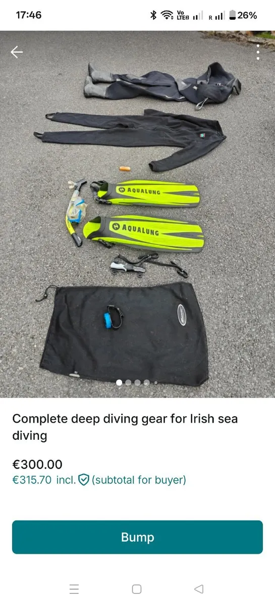 Complete set of diving gear - Image 2