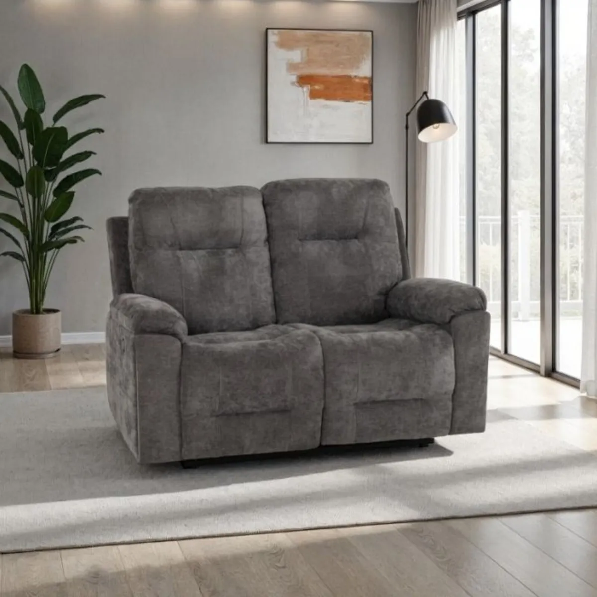 Guildford 2 Seater Recliner Sofa - Image 2