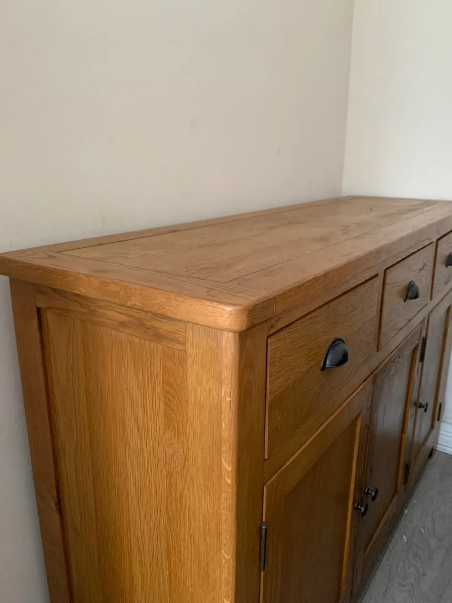 Oak Furniture land solid oak set - Image 1