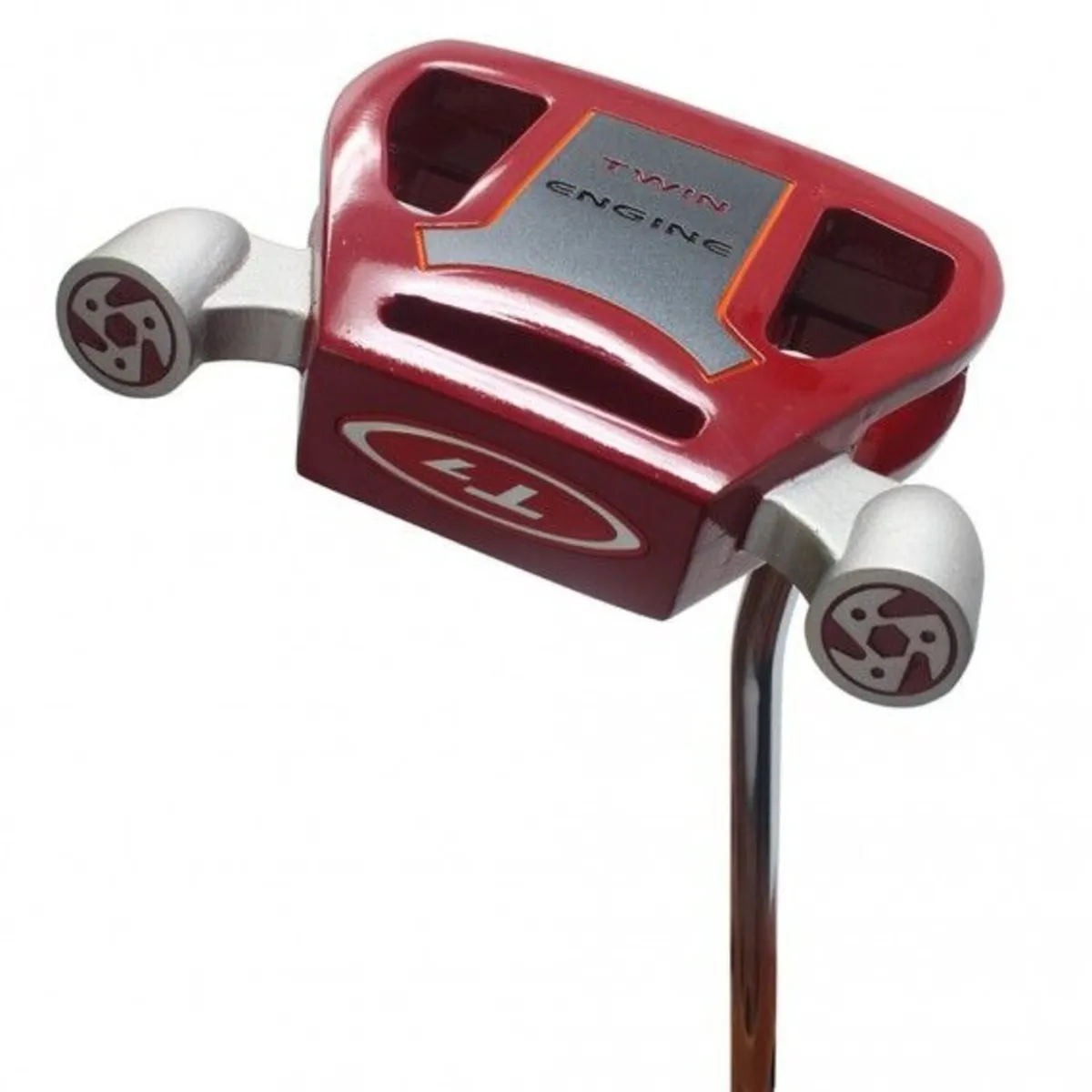T7 Twin Engine Heavy Head Mallet Putter - Red - RH - Image 3