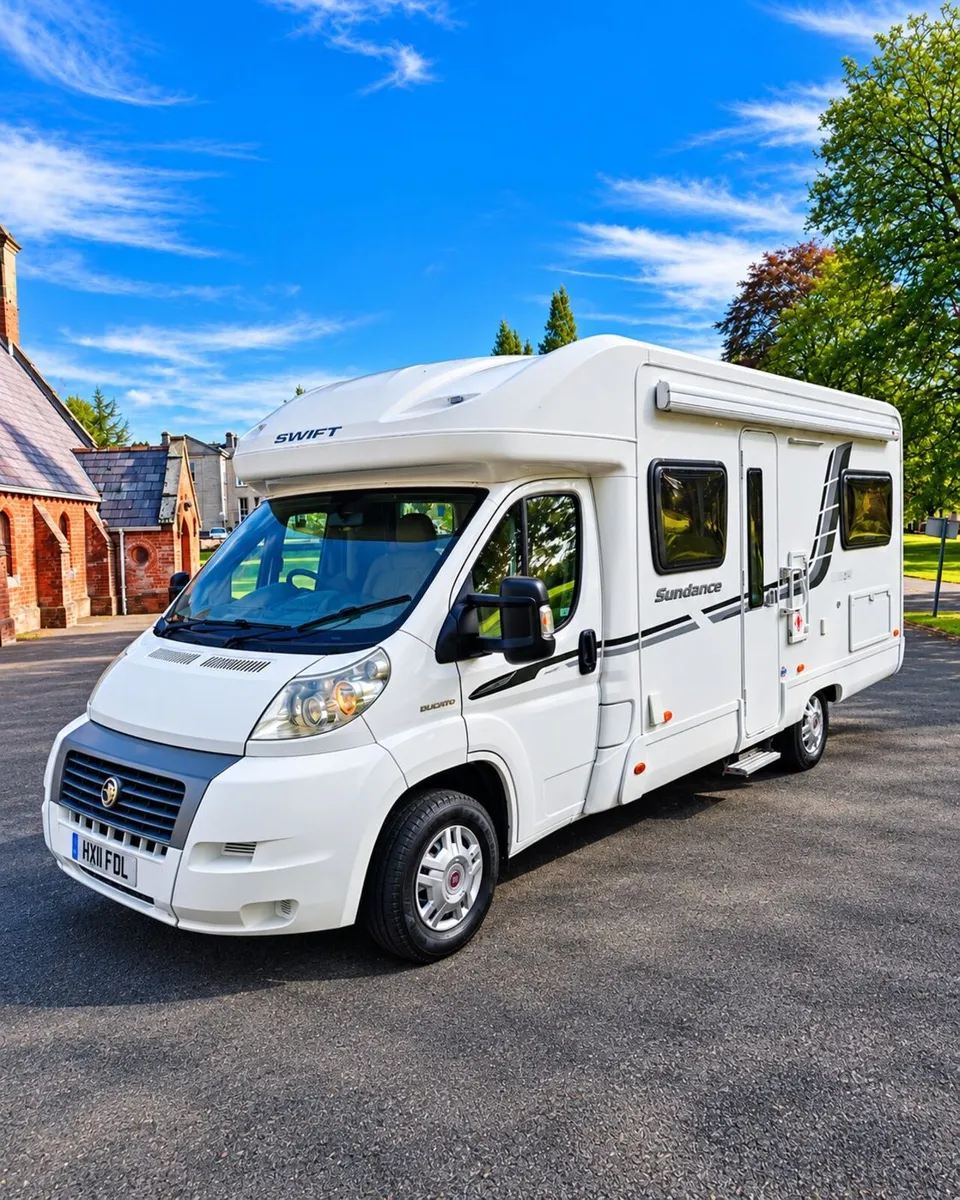 2011 Fiat Ducato ,swift Fixed bed Motorhome camper - Image 1