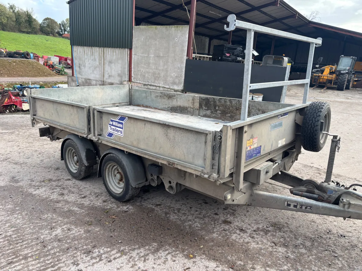 Ifor Williams 12ft x 6ft electric tipper - Image 1