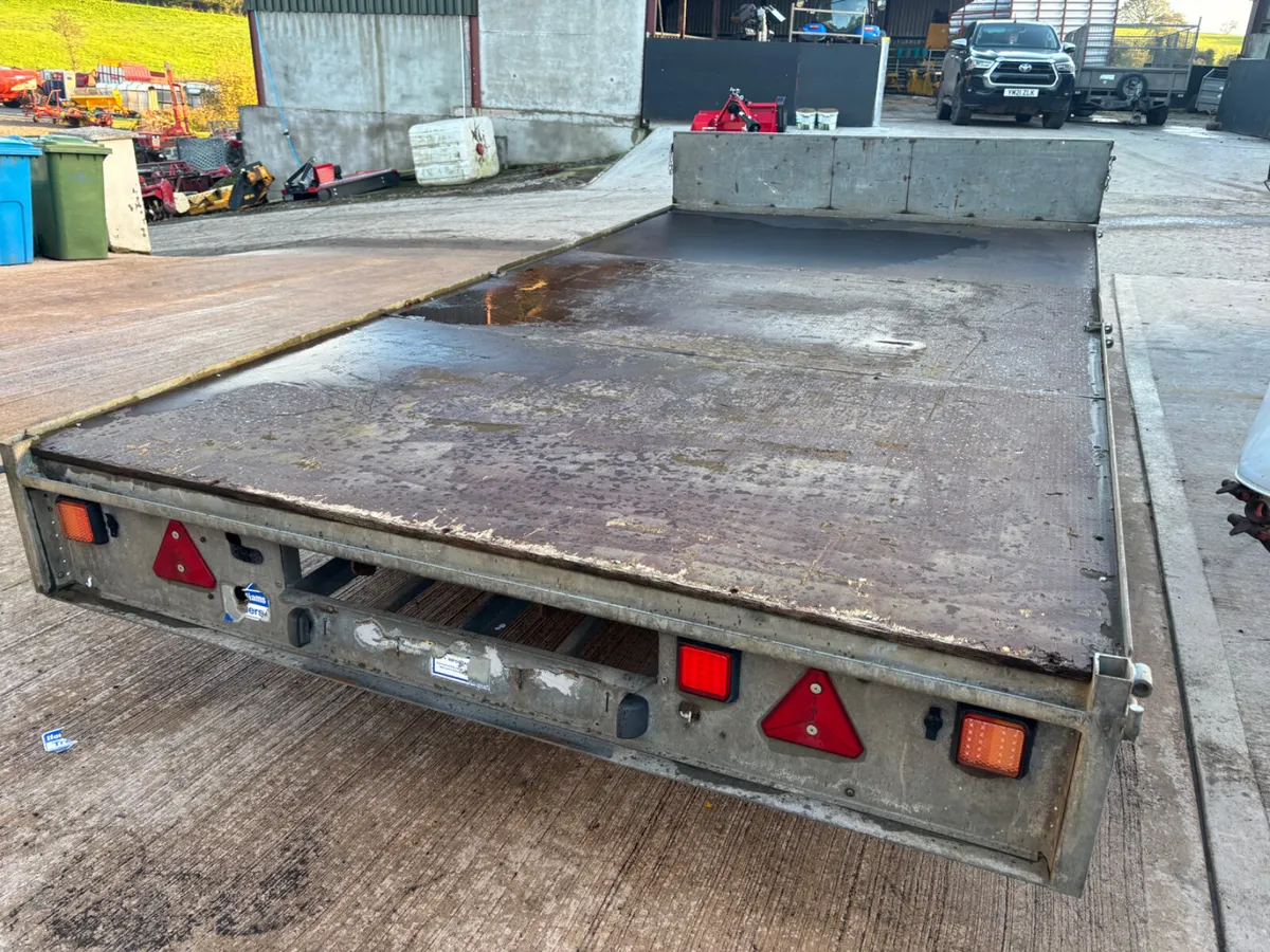 Ifor Williams 12ft x 6ft 6” flat trailer - Image 2