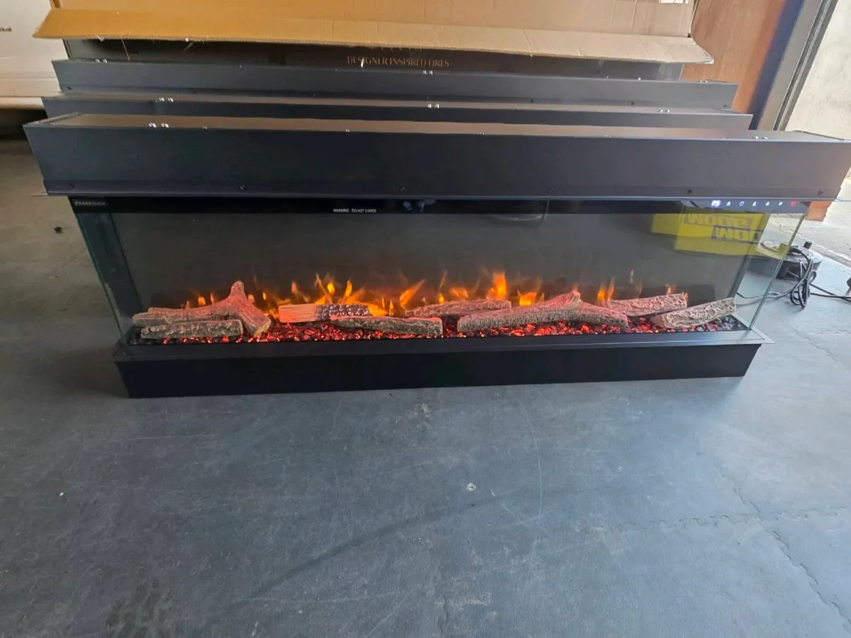 Ezee Glow Celestial Electric Fire built in Media w - Image 2