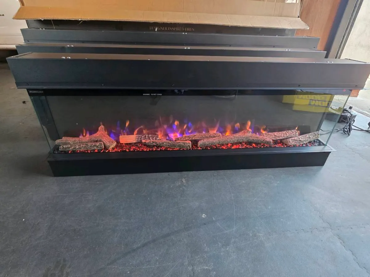 Ezee Glow Celestial Electric Fire built in Media w - Image 3