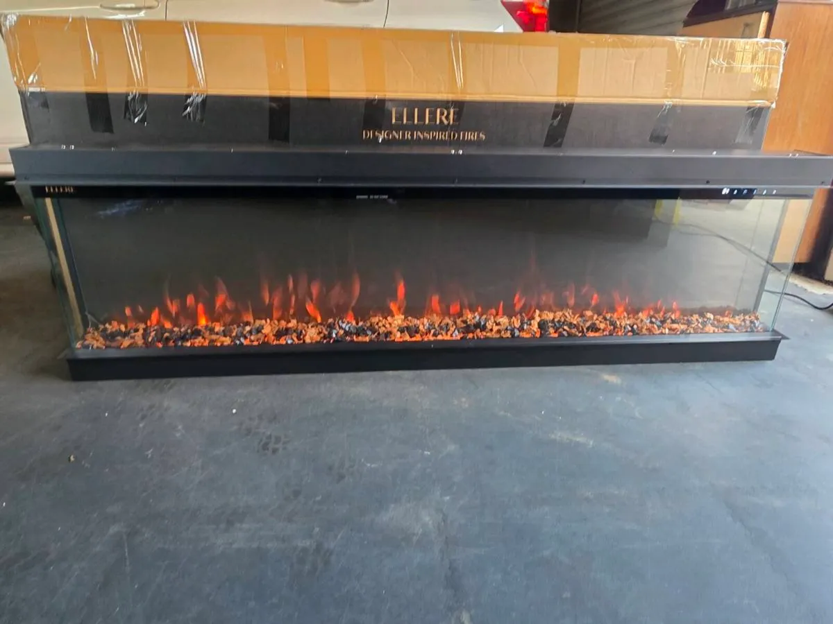 Ellere Media Wall 180 Built In Electric Fire - Image 2