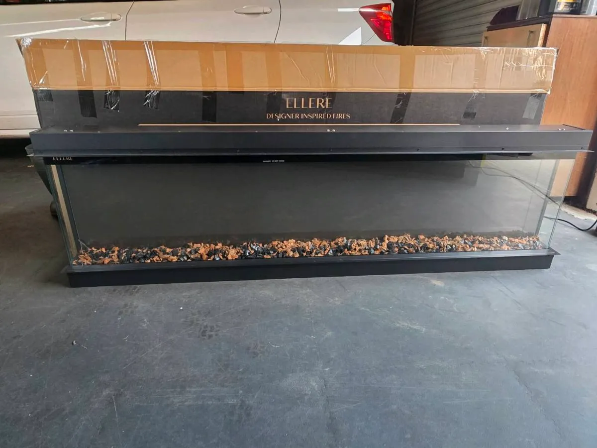 Ellere Media Wall 180 Built In Electric Fire - Image 4