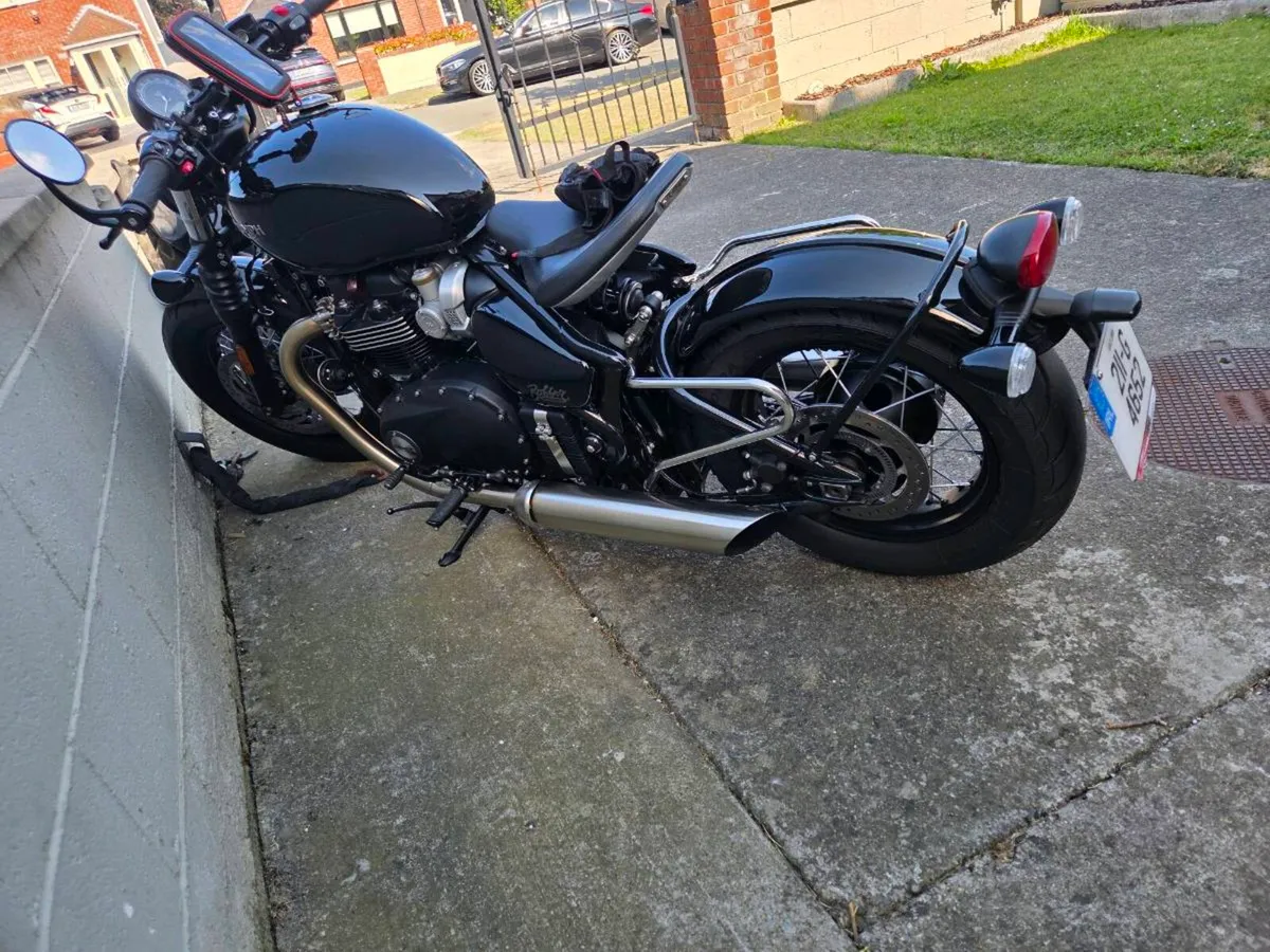 Triumph bonneville bobber 1200cc - Image 3