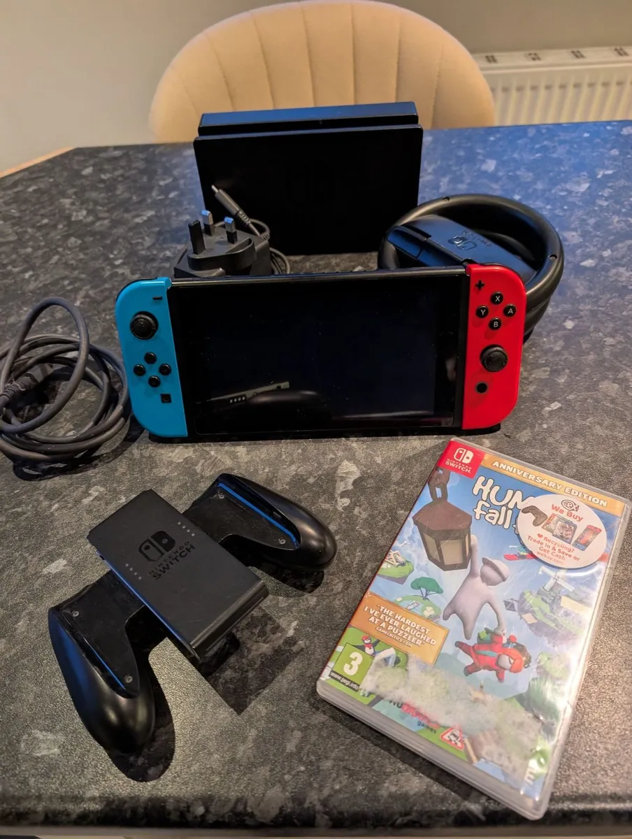 Nintendo Switch with Games - Image 2
