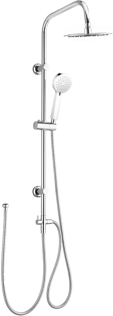 Dune Thermostatic Deck Mounted 200MM Rigid Riser - Image 4