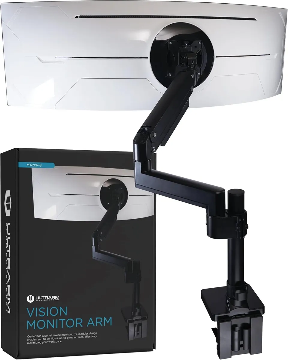 Heavy Duty Monitor Arm for Ultrawide Monitors Up - Image 1