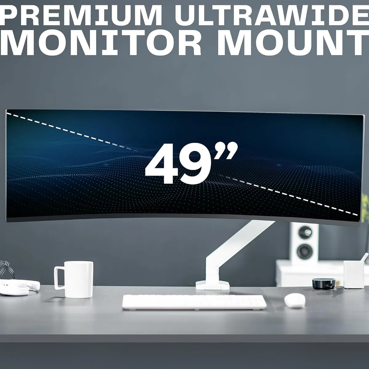 Premium Aluminium Heavy Duty Monitor Arm - Image 3