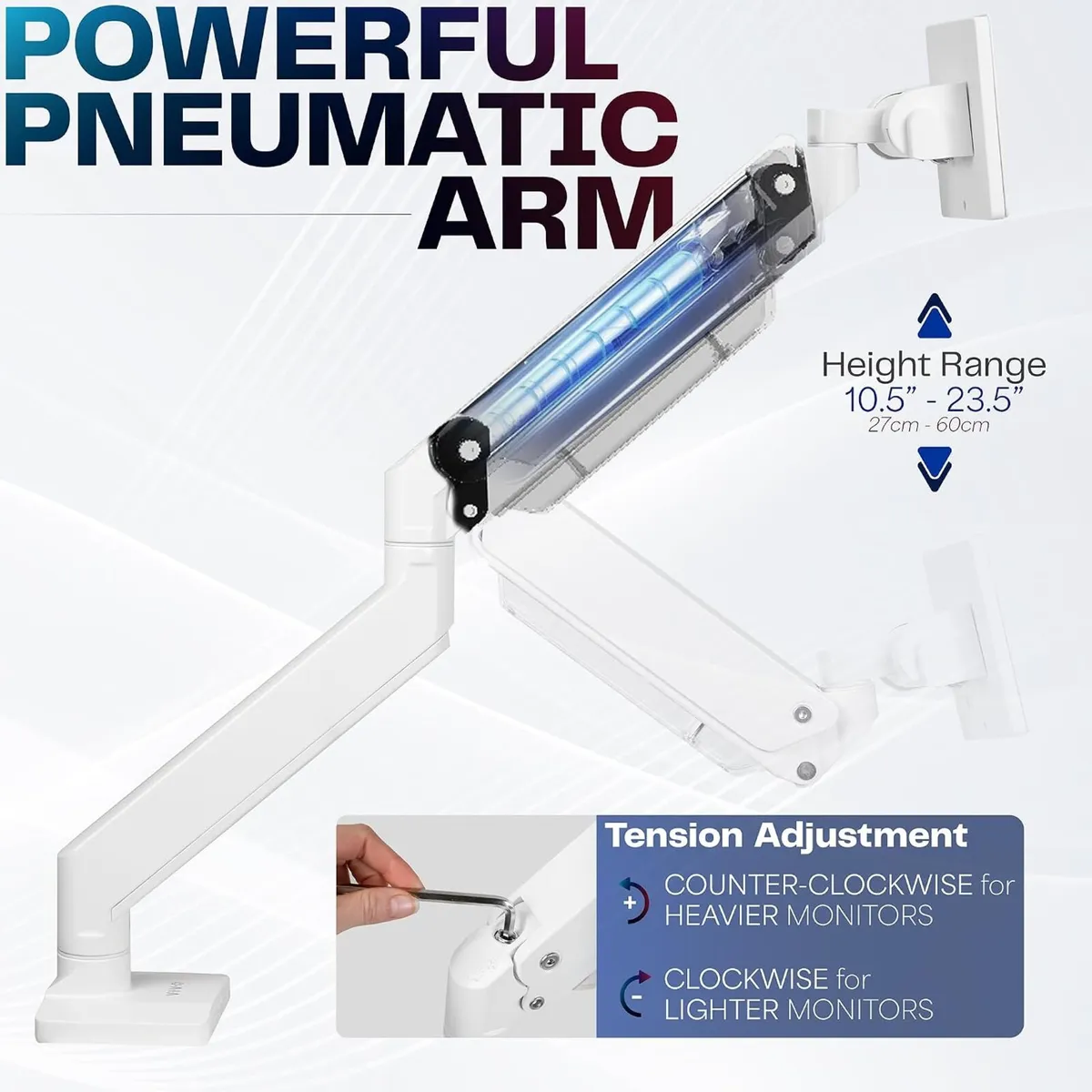 Premium Aluminium Heavy Duty Monitor Arm - Image 4