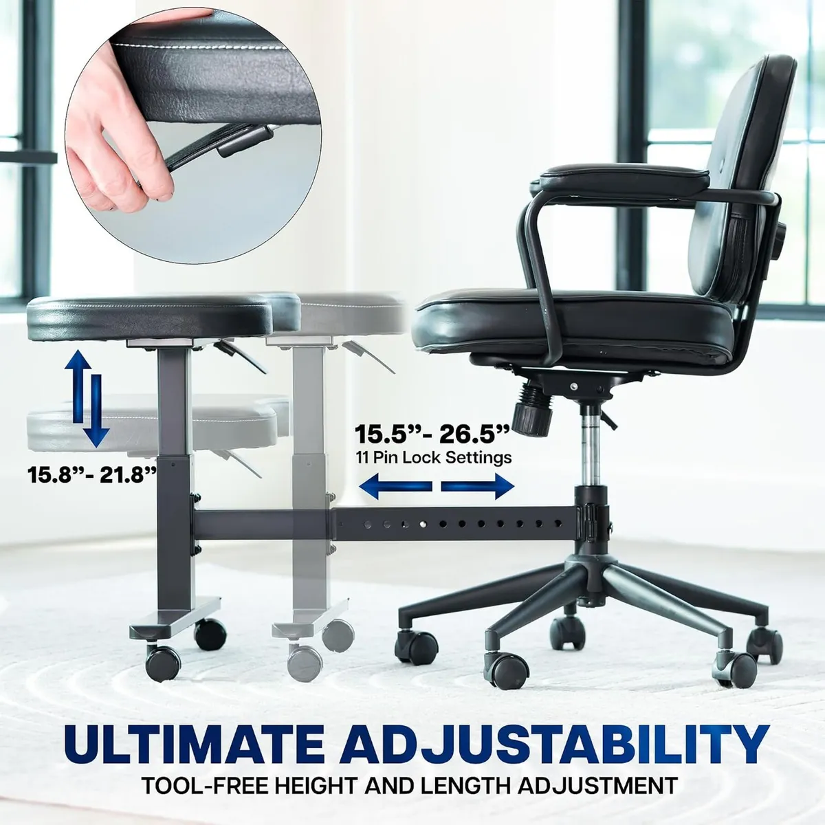 Retrofit Height Adjustable Footrest for Office - Image 4