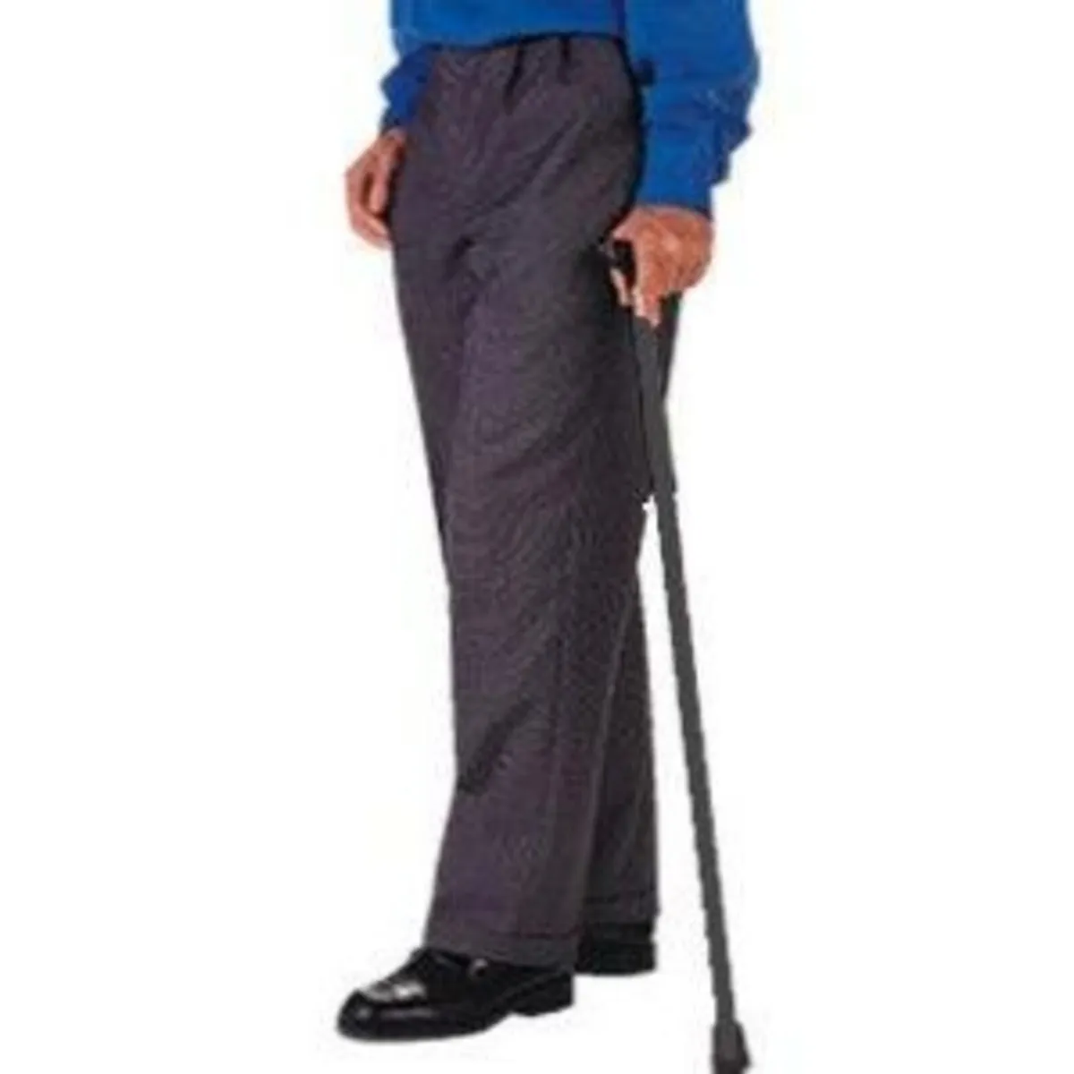 Folding Walking Stick, Purple Floral - Image 3