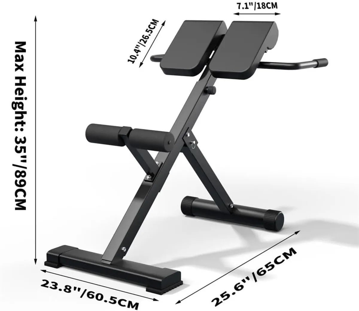 45-Degree Hyperextension Roman Chair Adjustable - Image 2