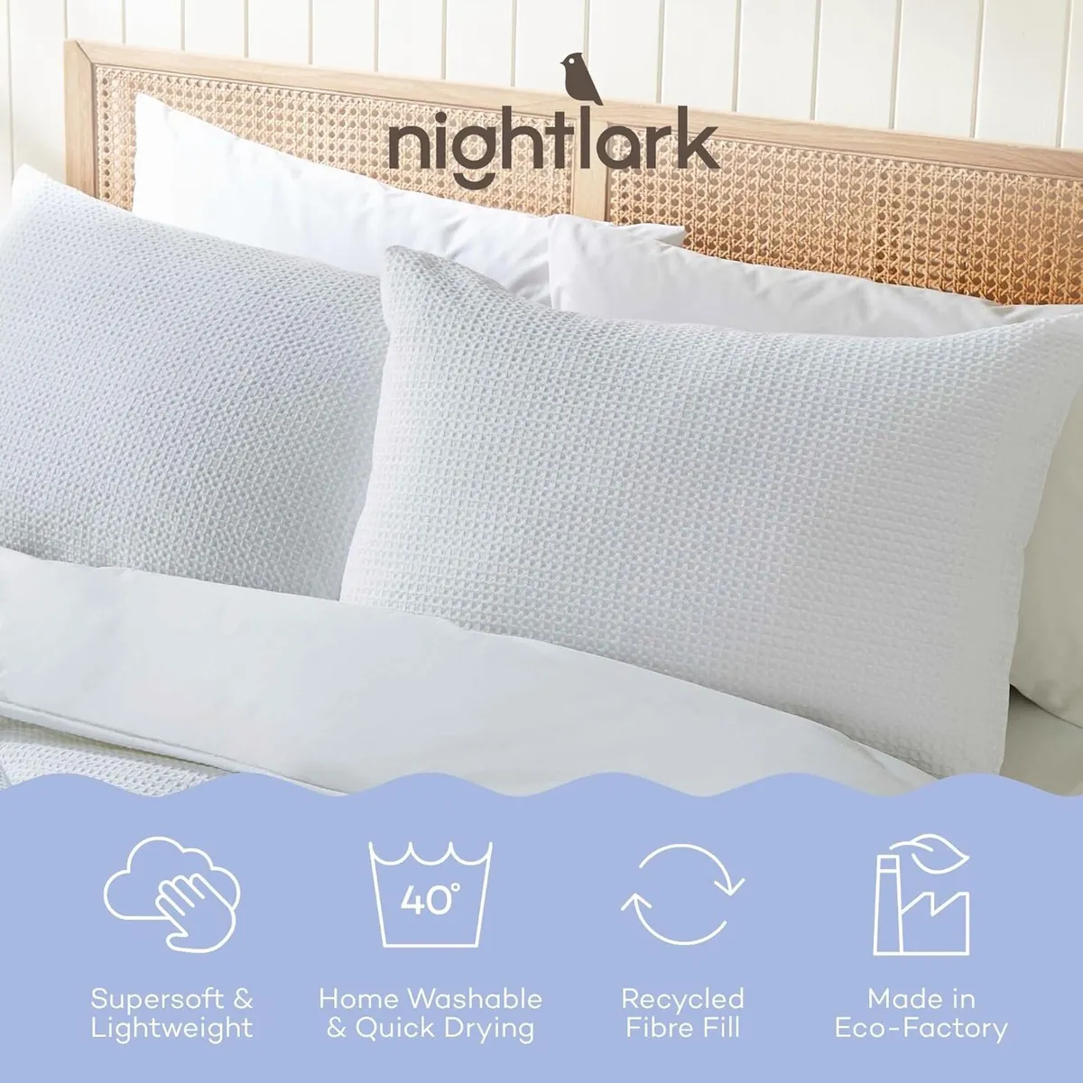 Duvet Cotton Waffle Collection 10.5 Tog - Image 2