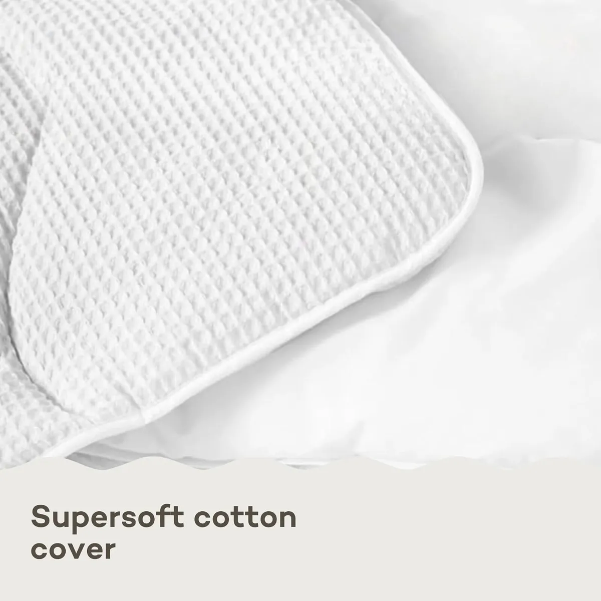 Duvet Cotton Waffle Collection 10.5 Tog - Image 4