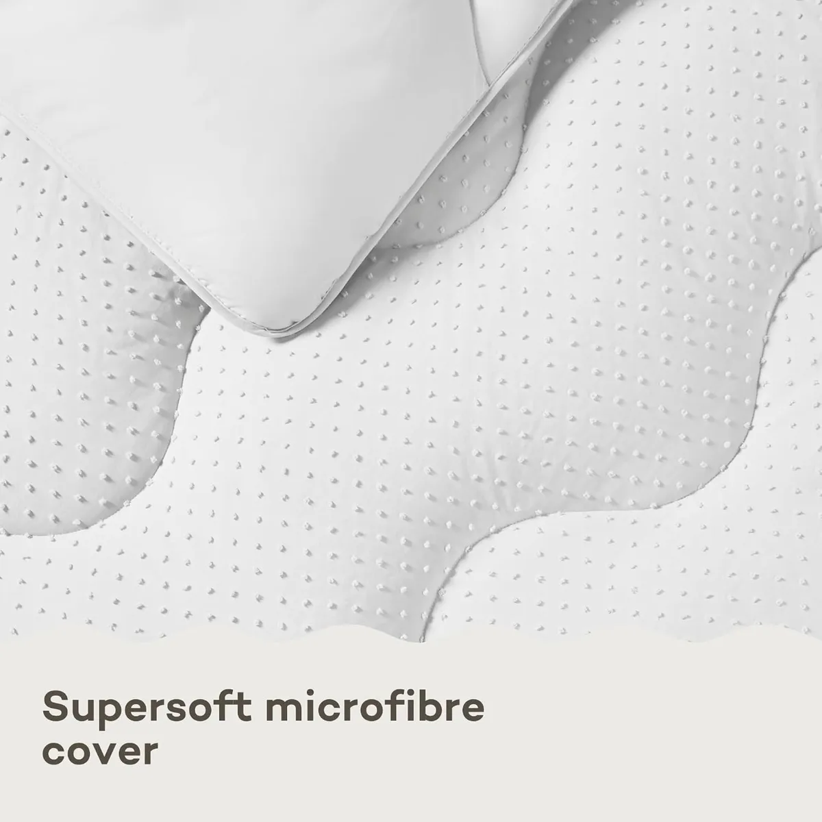Coverless Duvet and Pillowcase Set Tufted Dots - Image 4