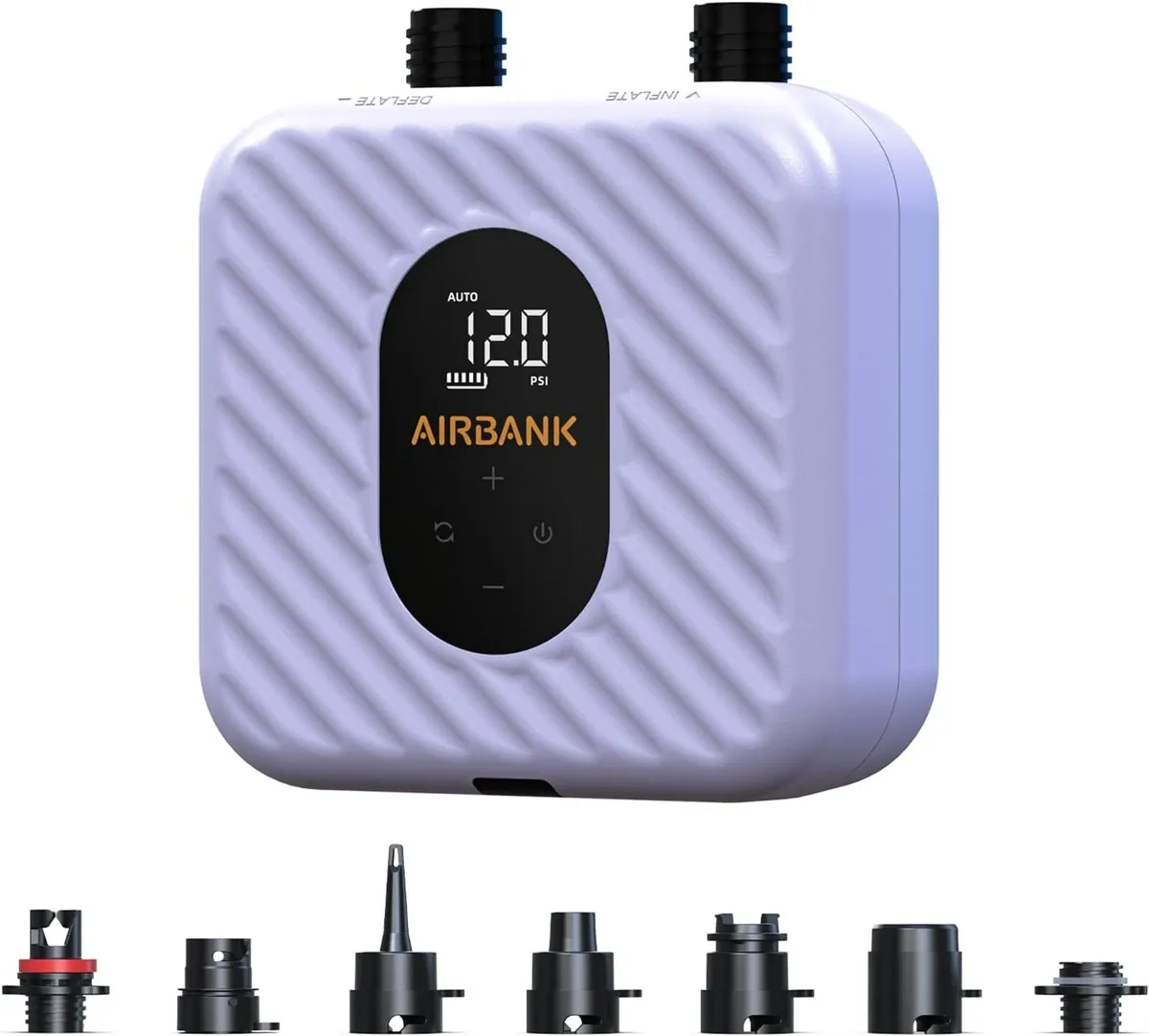 Rechargeable Paddle Board Pump 38.5WH 7 Nozzles - Image 1