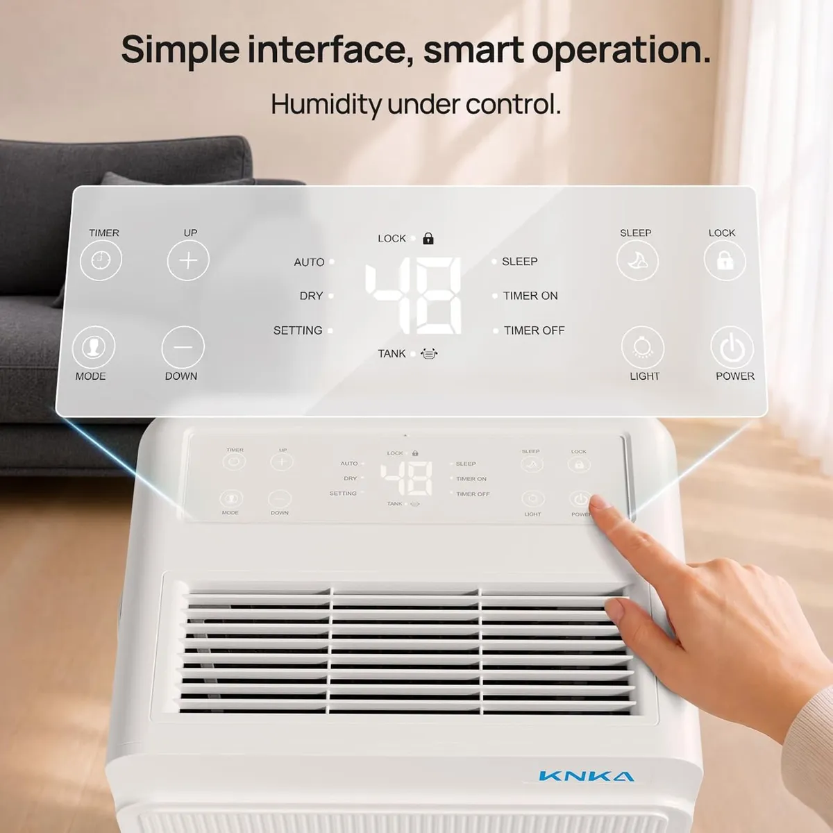 Dehumidifier 25L D Quiet Dehumidifiers for Home - Image 4