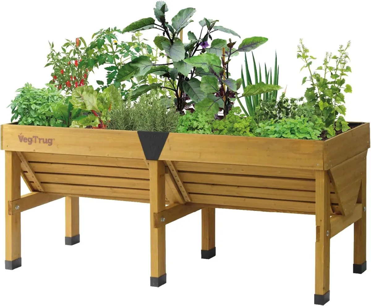 Classic 1.8m Raised Bed Planter Natural - Image 1