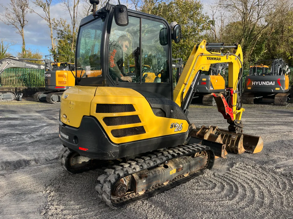 2020 Yanmar SV26 Mini Excavator - Image 4
