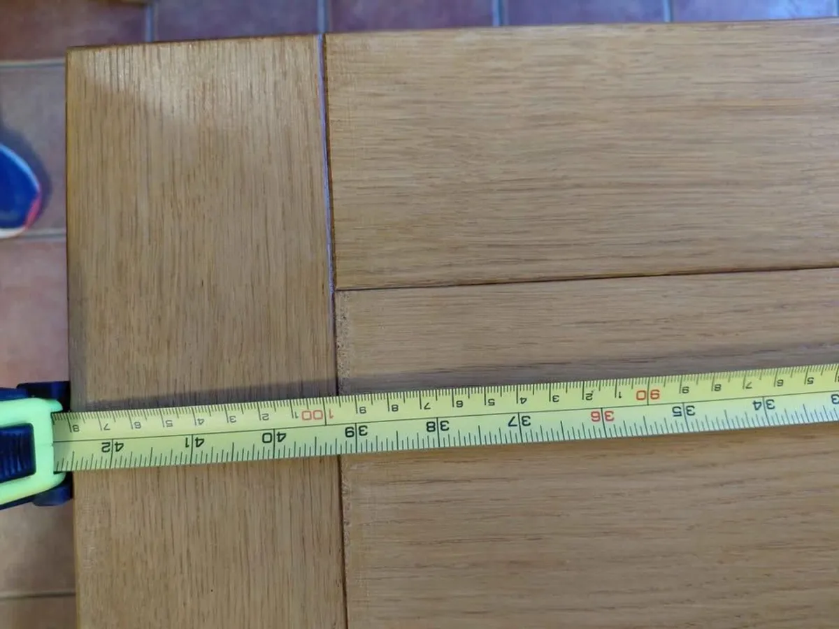 Solid Oak TV Unit - Image 4