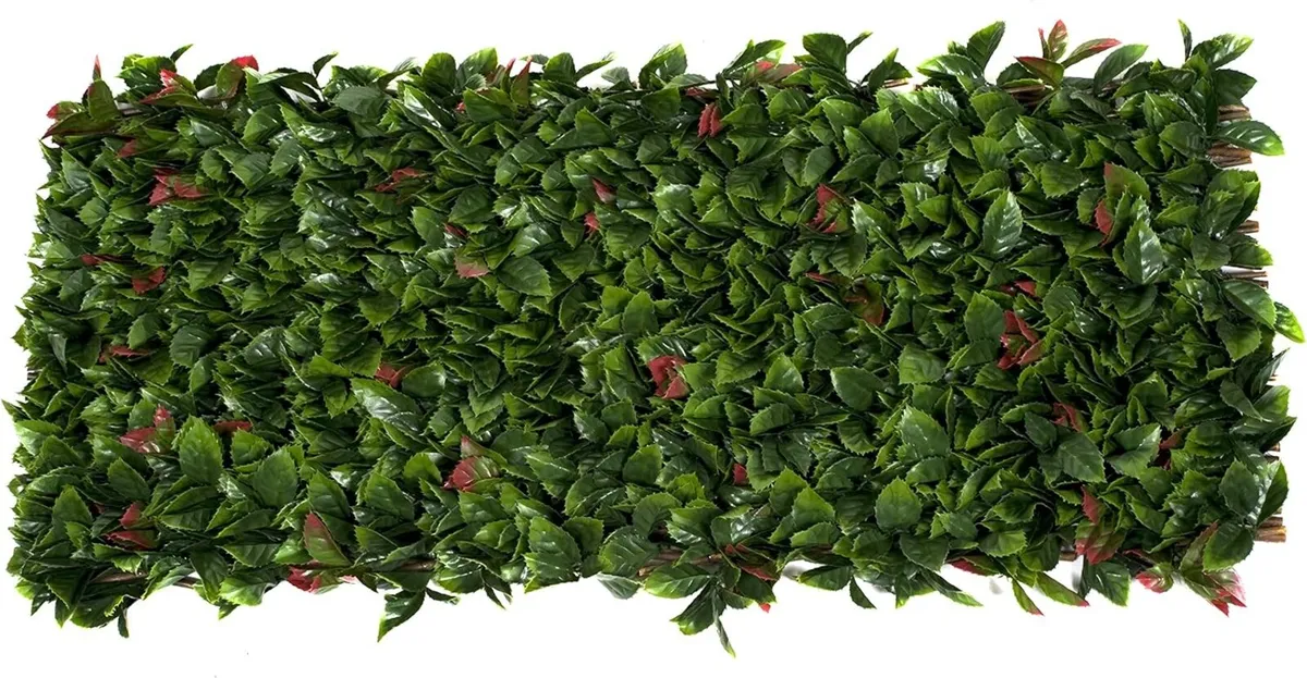 Artificial Expanding Wall Willow Trellis with - Image 3