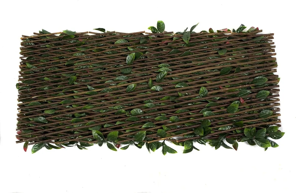 Artificial Expanding Wall Willow Trellis with - Image 4
