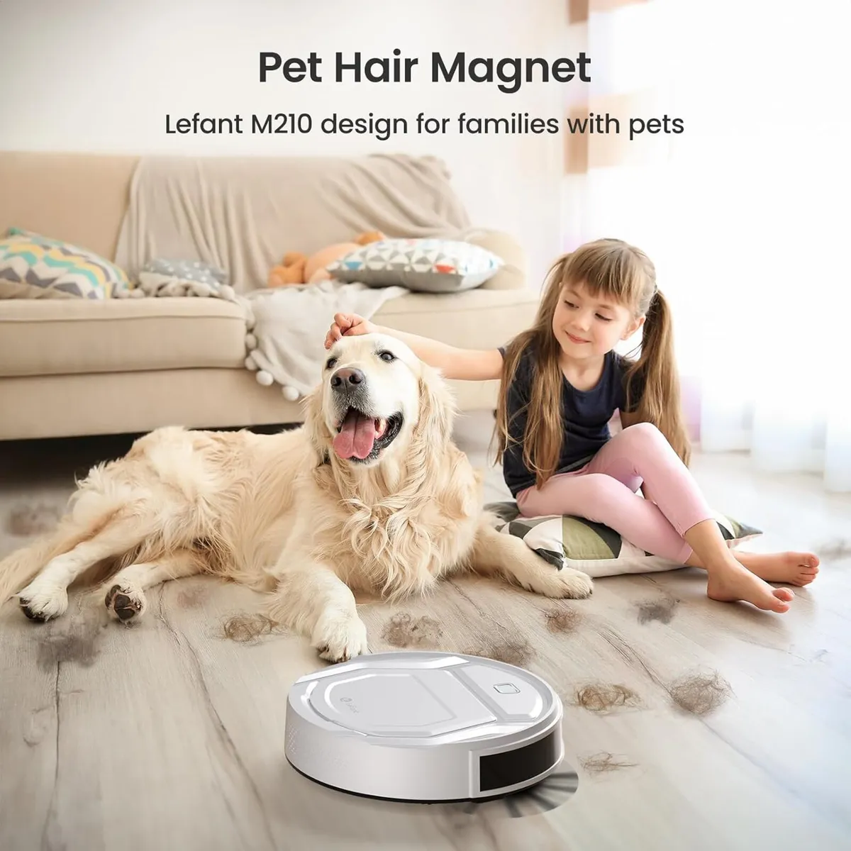 M210 Robot Vacuum Cleaner 2200pa - Image 2