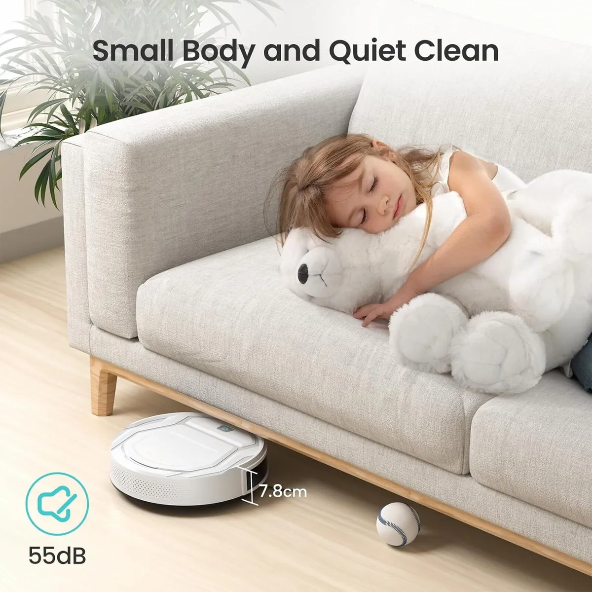 M210 Robot Vacuum Cleaner 2200pa - Image 3