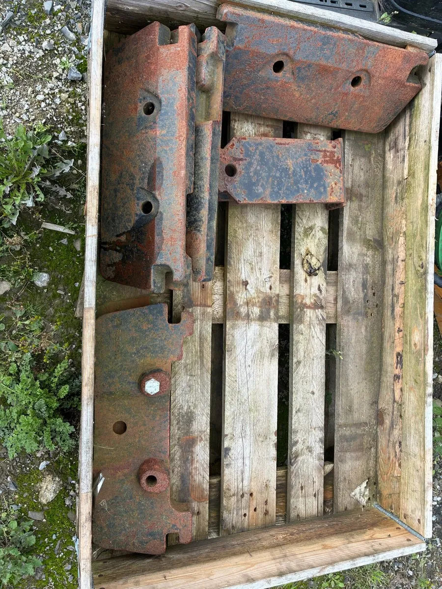 Zetor weights & Front hitch - Image 2