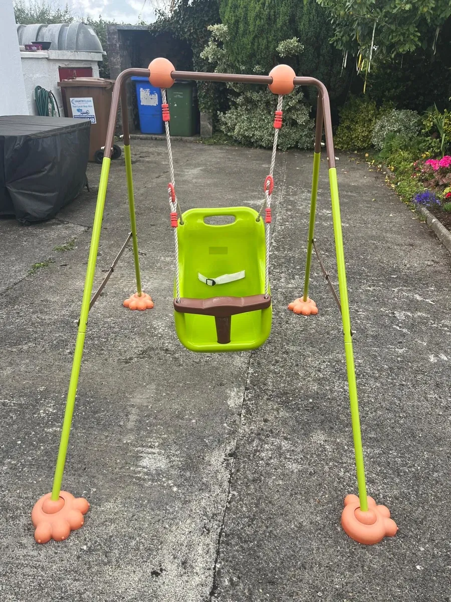 Folding Baby Swing - Image 1