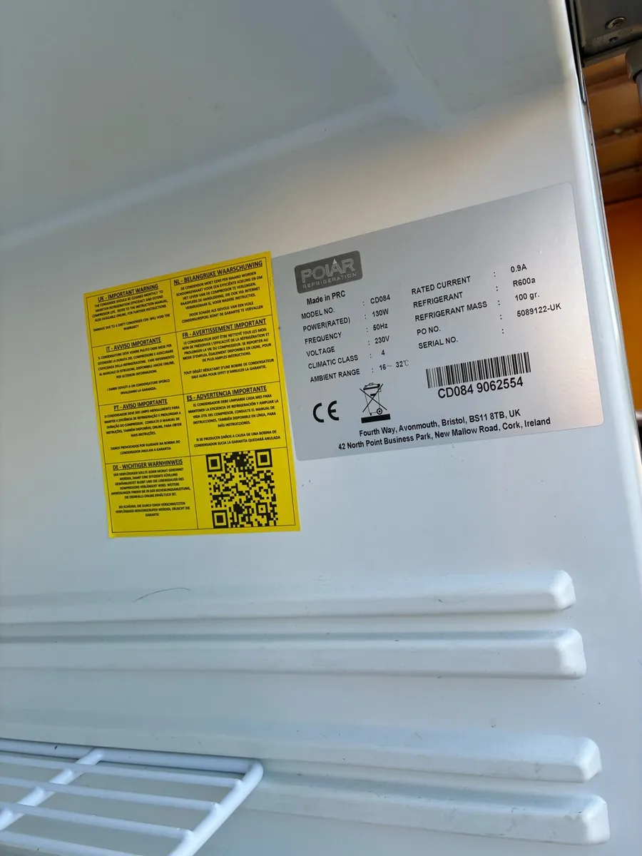 Stainless steel Polar Fridge - Image 3