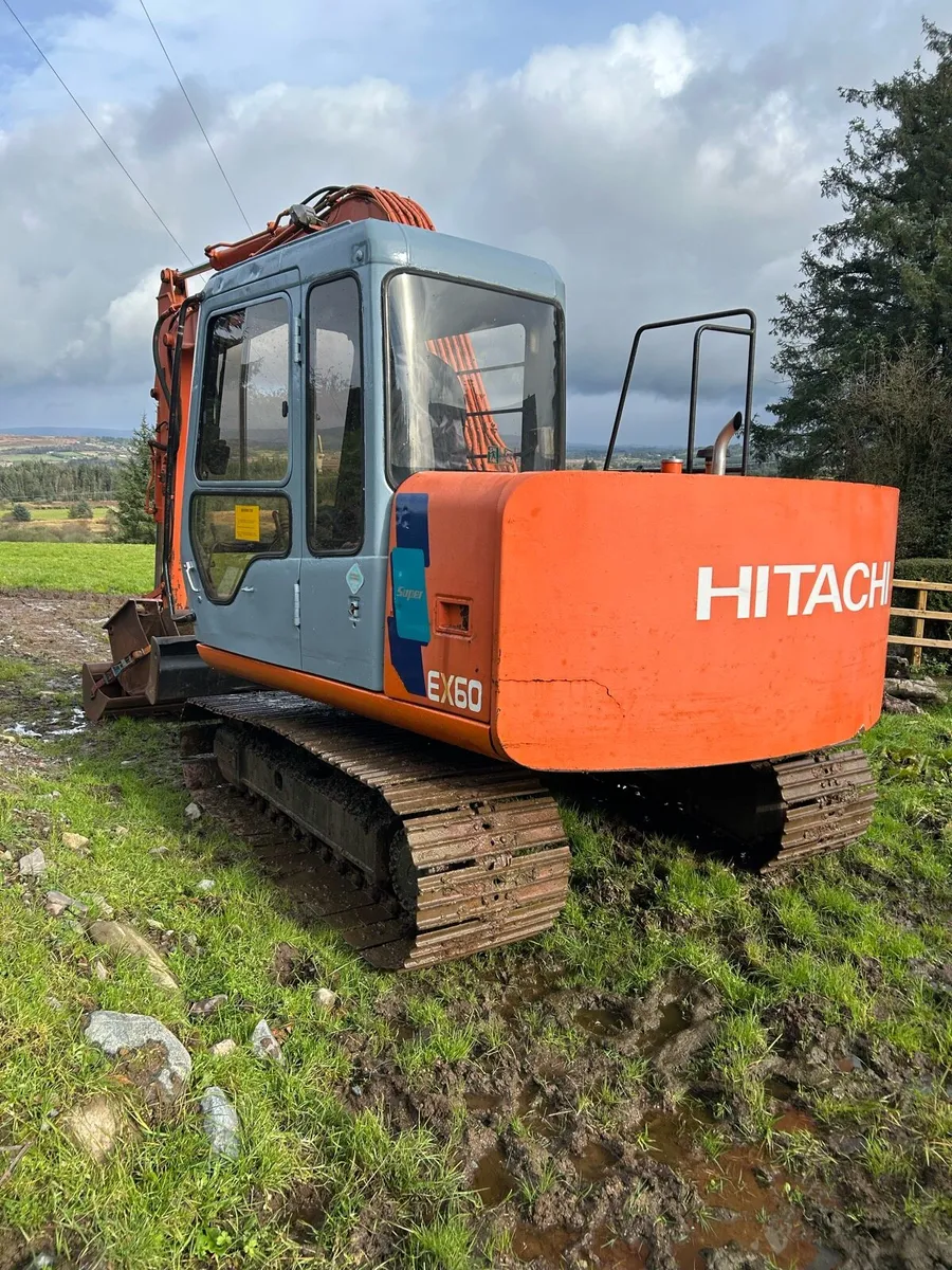 Ex60-3 hitachi digger - Image 2