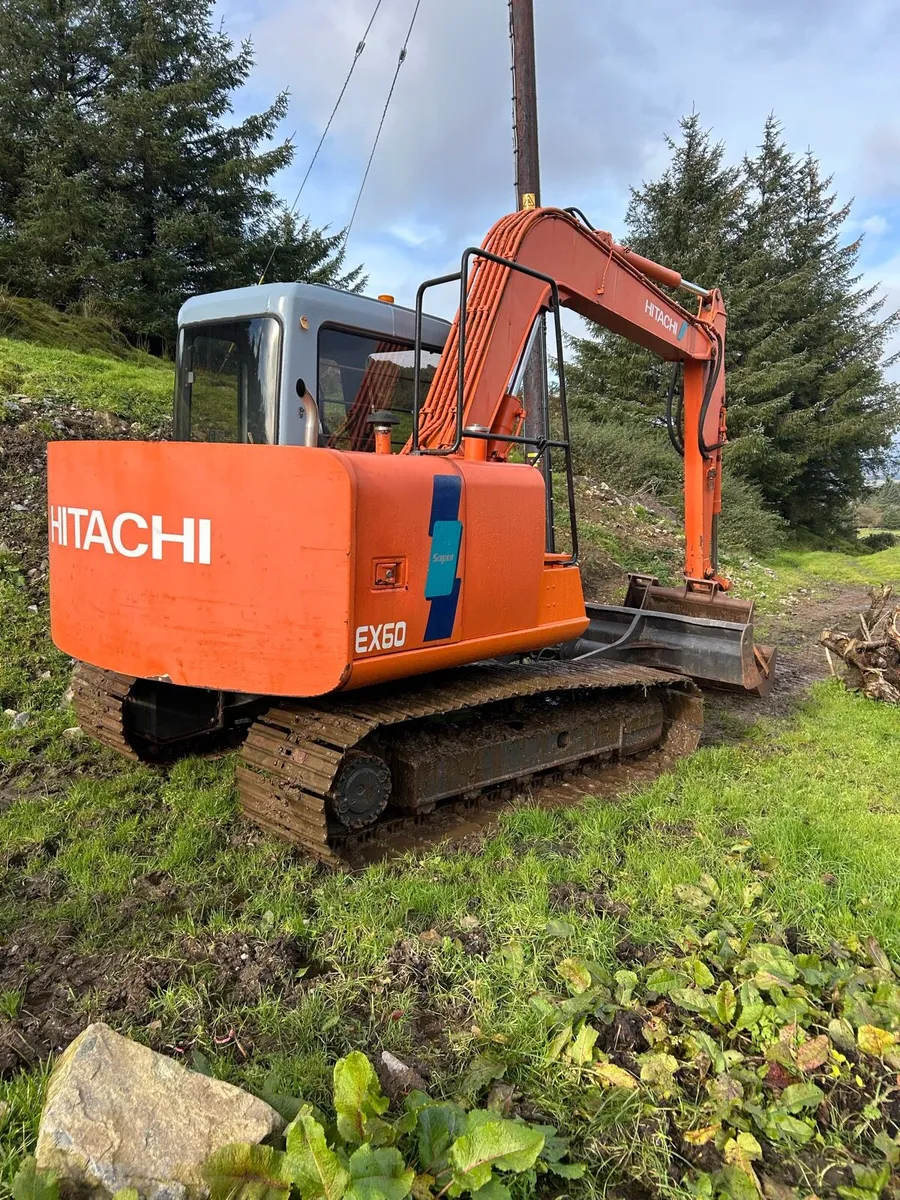 Ex60-3 hitachi digger - Image 3
