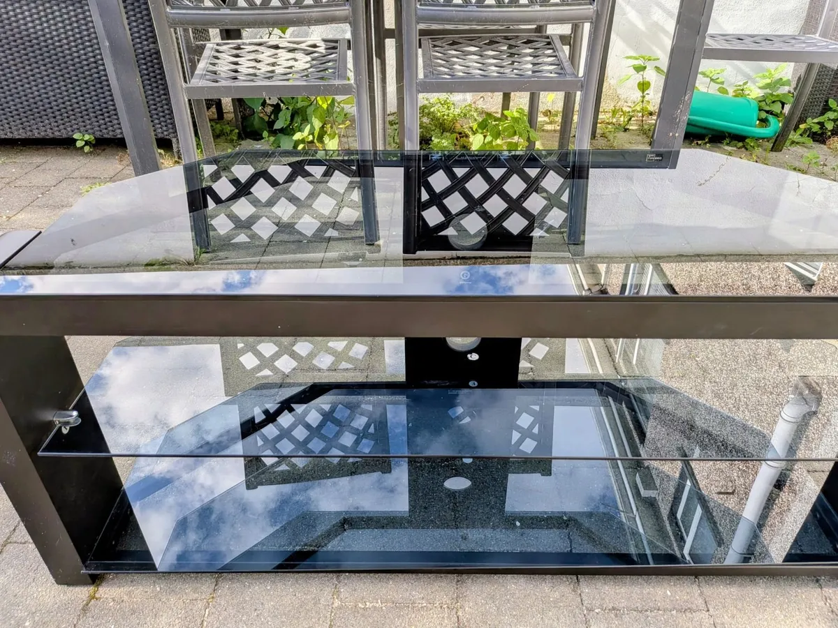 Glass TV Stand - Image 2