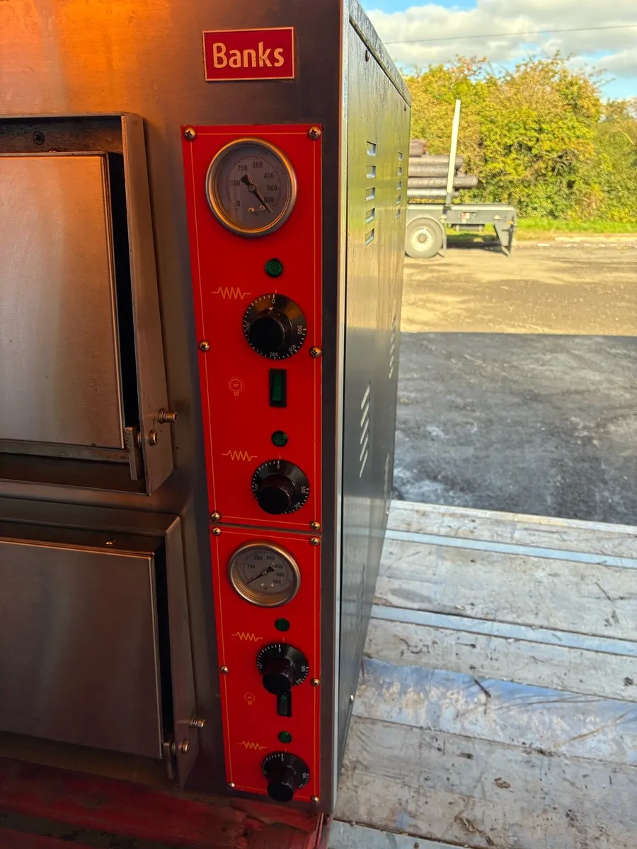 Catering Double Pizza Oven - Image 3