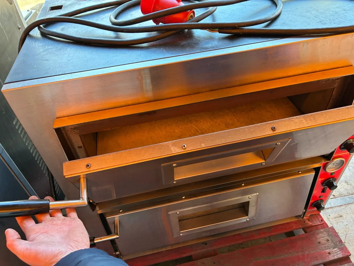 Catering Double Pizza Oven - Image 4