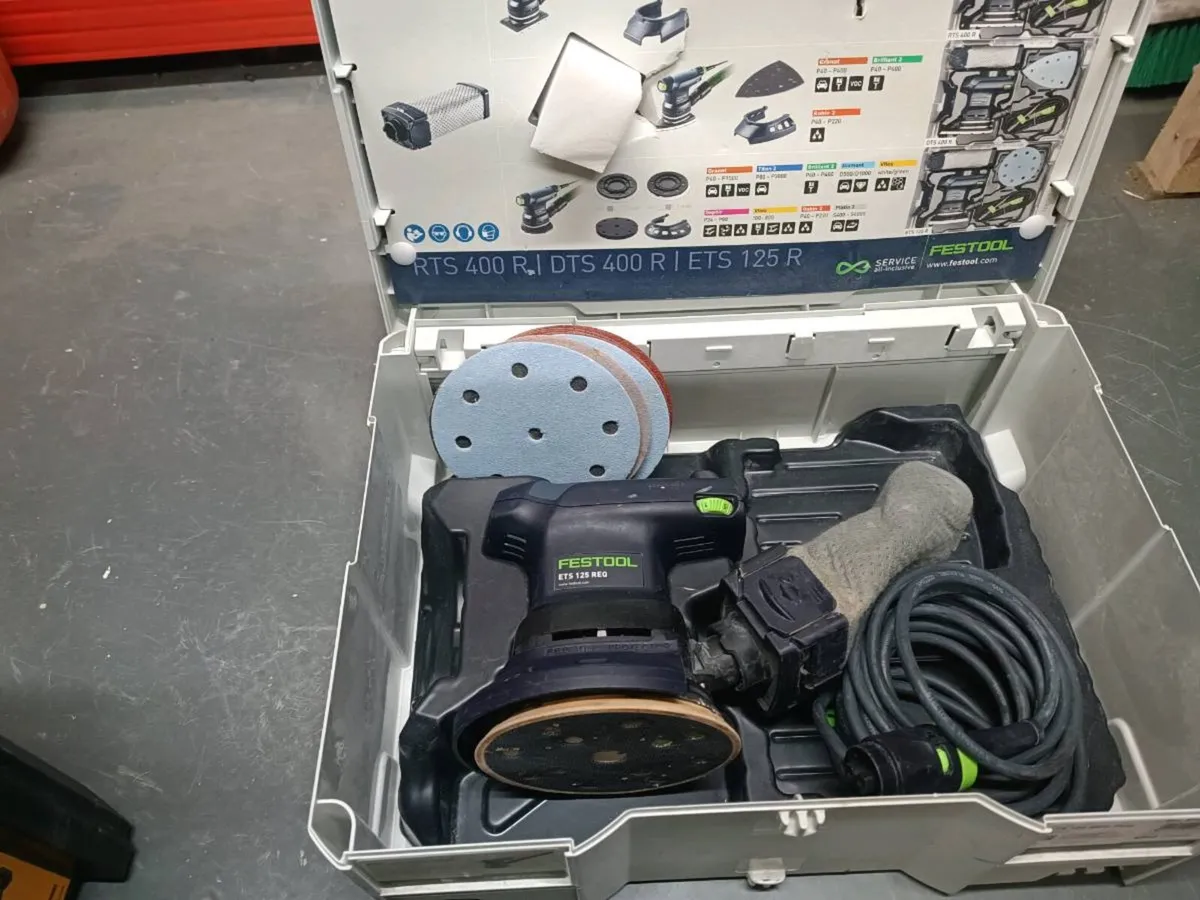 Festool ets125ReQ sander.
