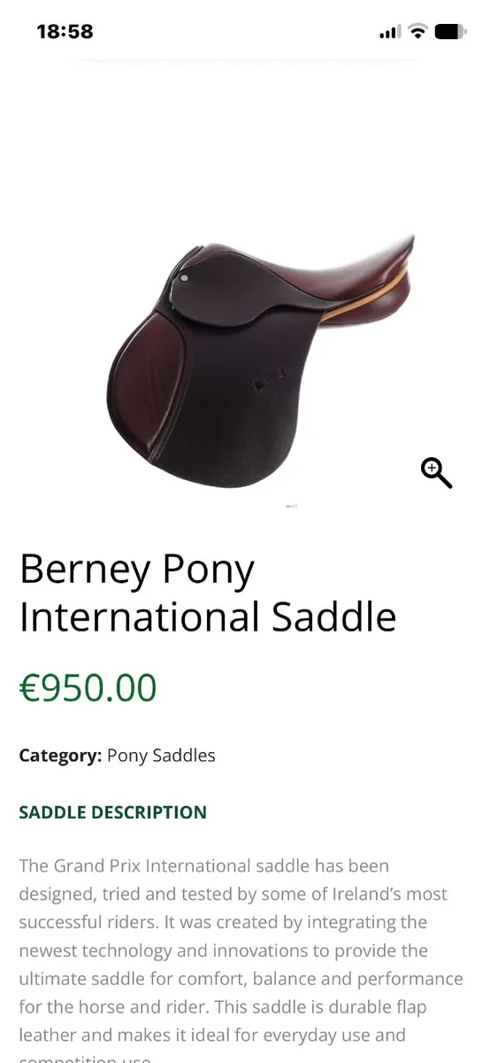 Barney Pony Saddle - Image 2