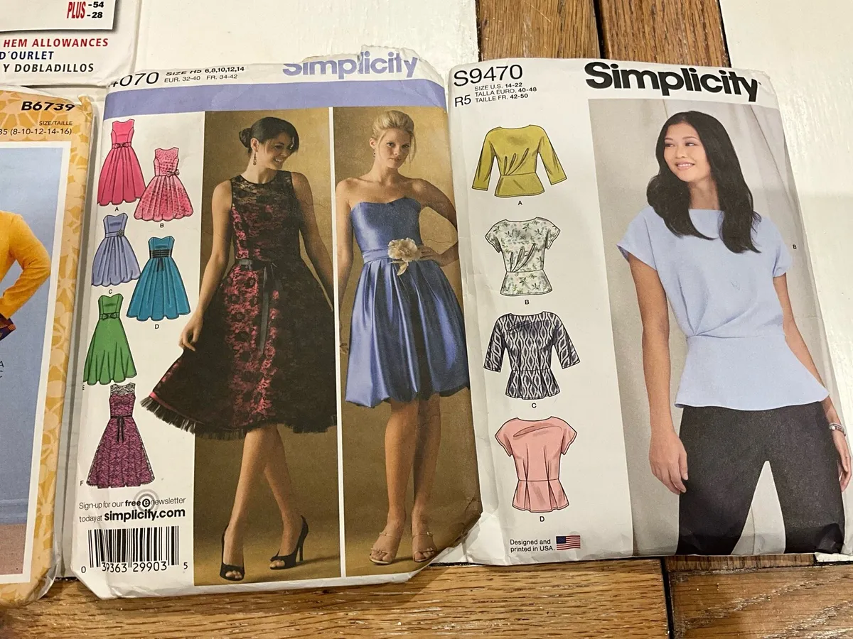 8 Lady’s Paper Patterns - Image 3