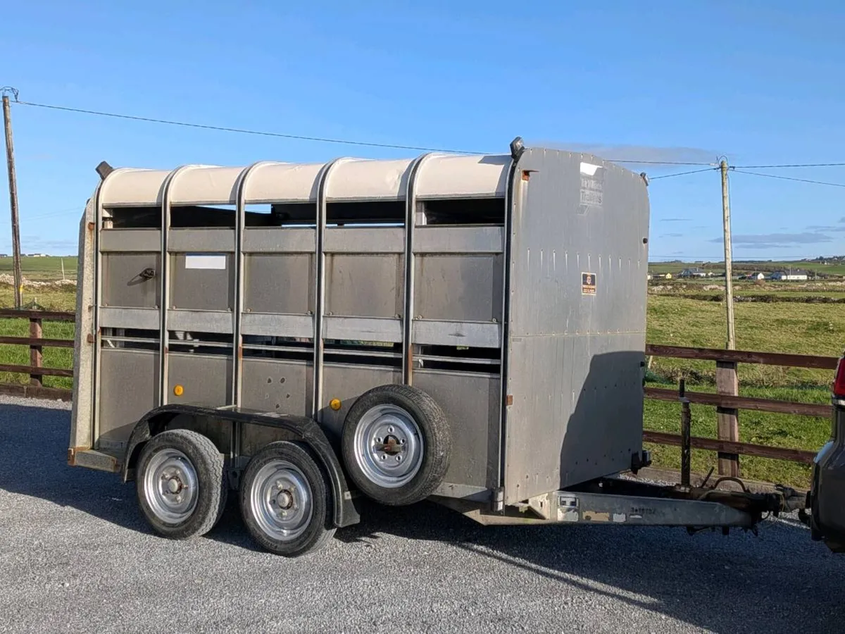 10x6 Ifor Williams. New axles,brakes,hubs,hitch - Image 2