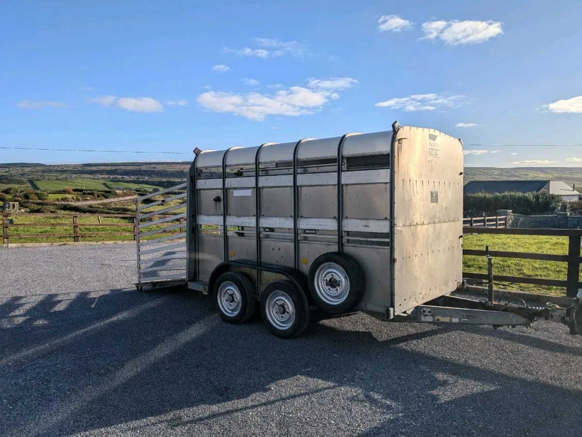 10x6 Ifor Williams. New axles,brakes,hubs,hitch - Image 1