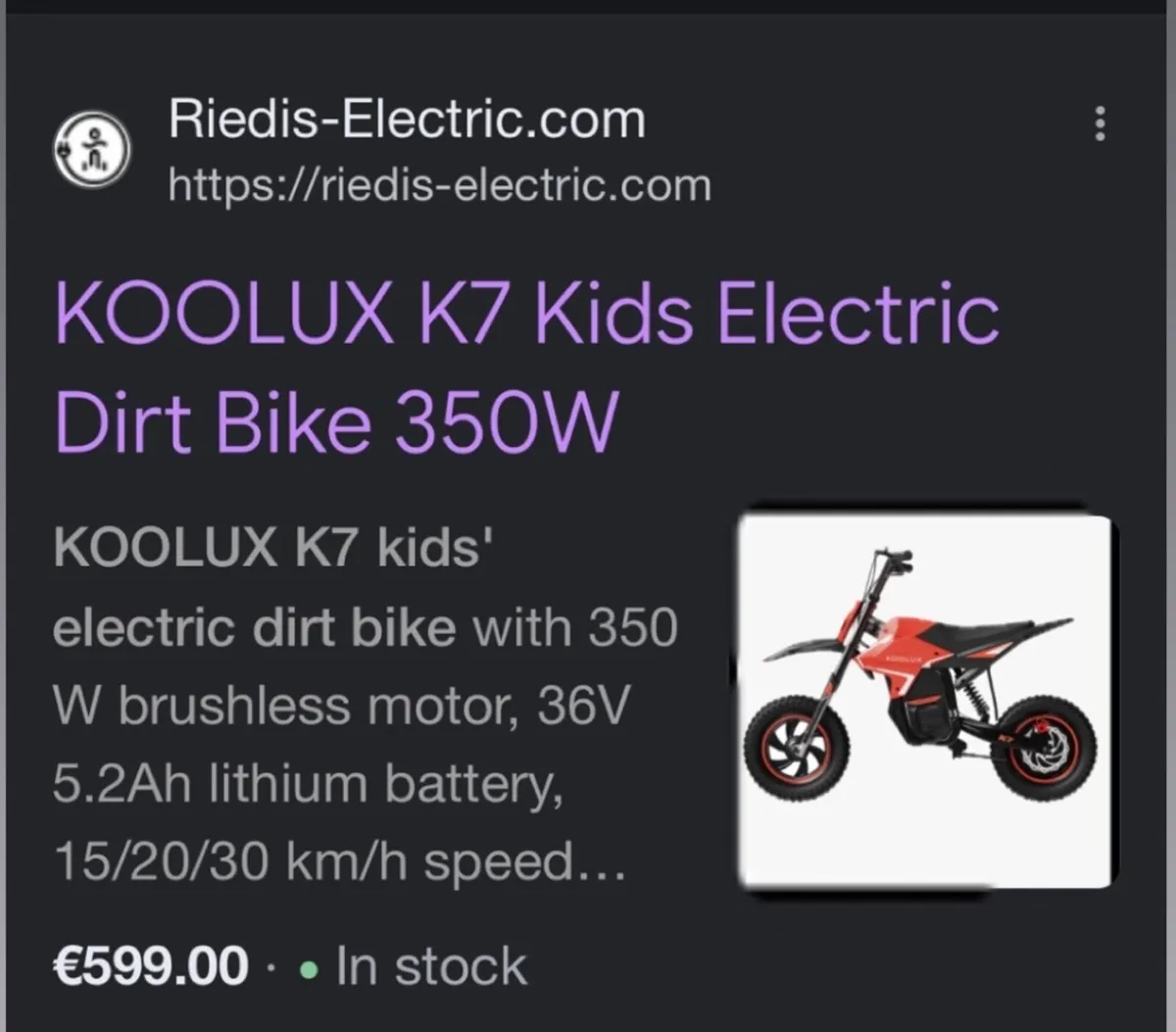 Kids bike - Image 1